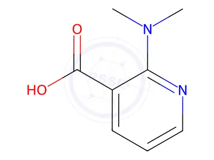 Chemical structure of 2-(Dimethylamino)Nicotinic Acid