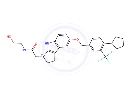Chemical structure of Etrasimod Impurity 36