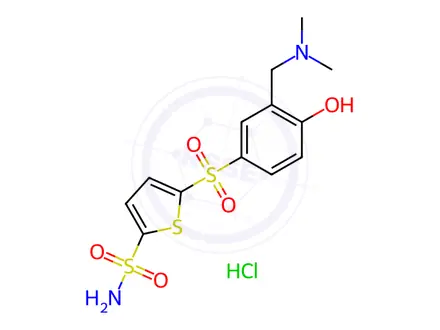 Chemical structure of L 662583