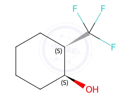 Chemical structure of (1S,2S)-2-Trifluoromethyl-cyclohexanol