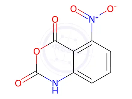 Chemical structure of 5-Nitroisatoic Anhydride