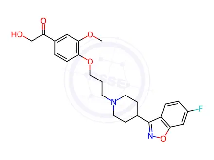 Chemical structure of Iloperidone Impurity 70