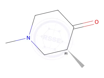 Chemical structure of (3R)-1,3-Dimethylpiperidin-4-one