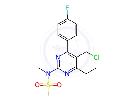 Chemical structure of Rosuvastatin Impurity 298