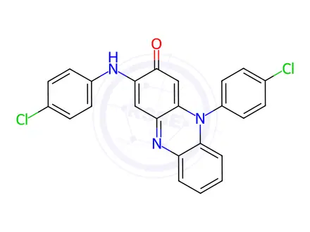 Chemical structure of Clofazimine Related Compound 2