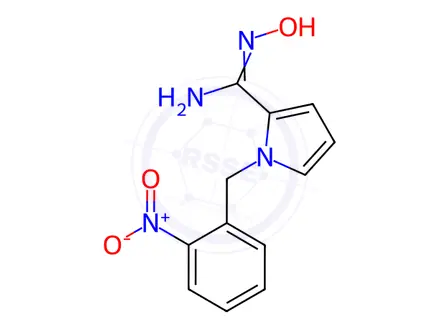 Chemical structure of N-Hydroxy-1-(2-nitrobenzyl)-1H-pyrrole-2-carboximidamide