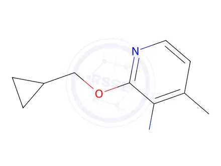Chemical structure of 2-(Cyclopropylmethoxy)-4-methylpyridin-3-amine