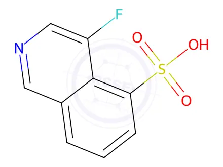 Chemical structure of 4-Fluoroisoquinoline-5-sulfonic Acid
