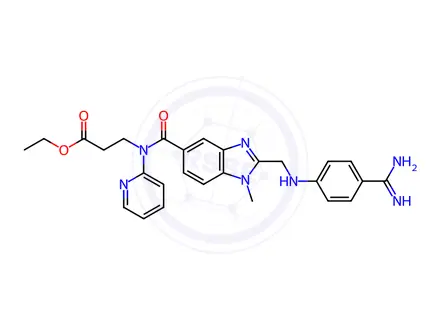 Chemical structure of Dabigatran Impurity C