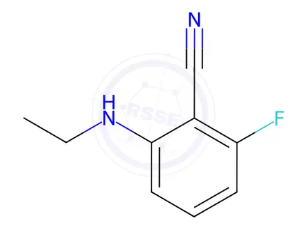 Chemical structure of 2-(Ethylamino)-6-fluorobenzonitrile