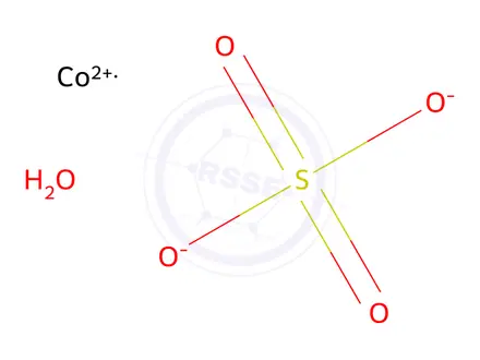 Chemical structure of COBALT(II) SULFATE HYDRATE