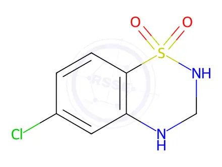 Chemical structure of Hydrochlorothiazide Impurity 118
