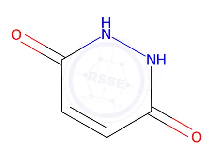 Chemical structure of Maleic hydrazide