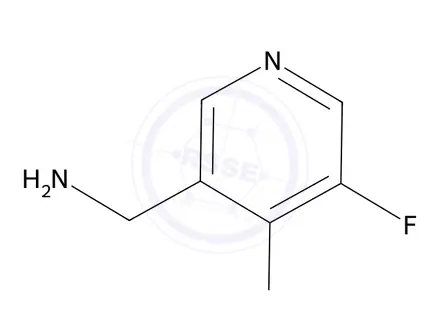 Chemical structure of (4-Chloro-5-fluoropyridin-3-yl)methanamine