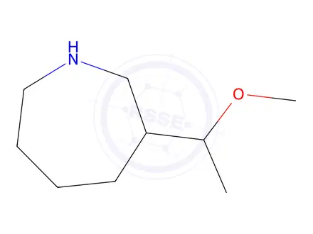 Chemical structure of 3-(1-methoxyethyl)azepane