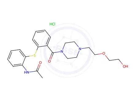 Chemical structure of Quetiapine EP Impurity K HCl