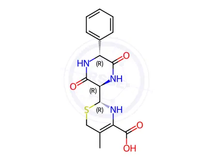 Chemical structure of Cefalexin Impurity 7