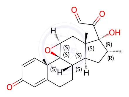 Chemical structure of Dexamethasone Impurity 60