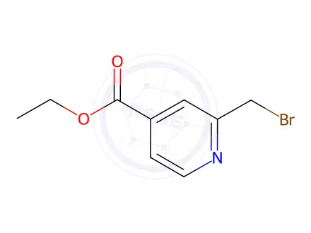 Chemical structure of Ethyl 2-(bromomethyl)isonicotinate