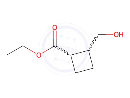 Chemical structure of Ethyl 2-(hydroxymethyl)cyclobutane-1-carboxylate
