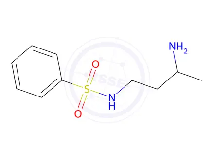 Chemical structure of n-(3-Aminobutyl)benzenesulfonamide