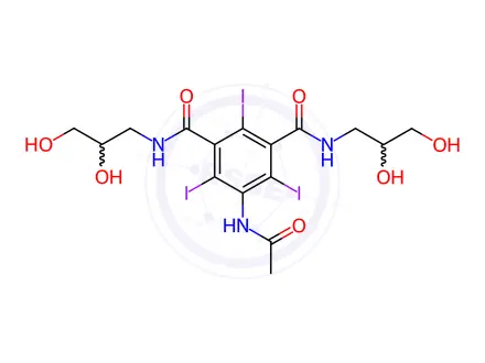 Chemical structure of Iodixanol EP Impurity B
