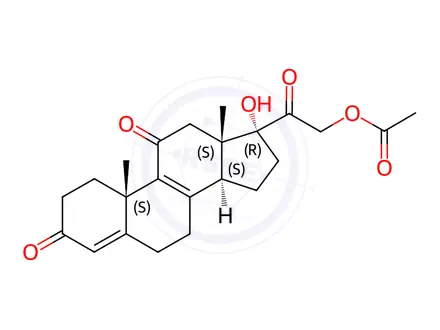 Chemical structure of Hydrocortisone Impurity 149