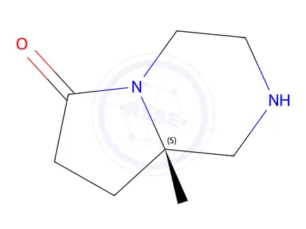 Chemical structure of (8aS)-Hexahydro-pyrrolo[1,2-A]pyrazin-6(2H)-one Hydrochloride