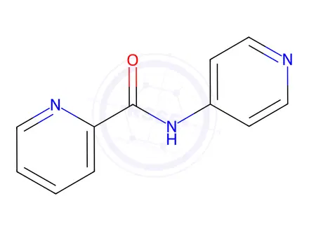 Chemical structure of N-(pyridin-4-yl)pyridine-2-carboxamide