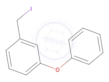 Chemical structure of 3-Phenoxybenzyl iodide