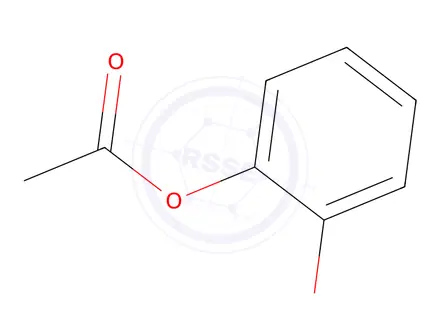 Chemical structure of 2-METHOXYPHENYL ACETATE