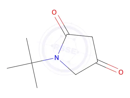 Chemical structure of 1-tert-Butylpyrrolidine-2,4-dione