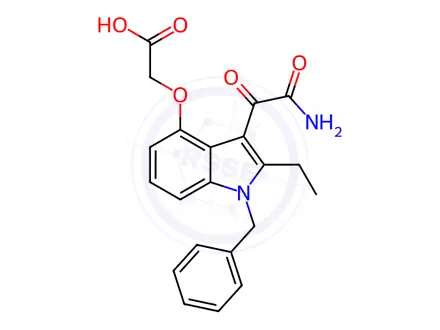 Chemical structure of Varespladib