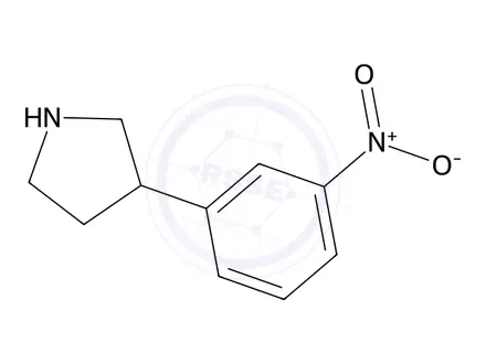 Chemical structure of 3-(3-Nitrophenyl)pyrrolidine