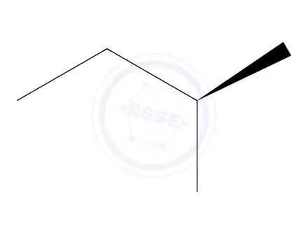 Chemical structure of (R)-(-)-sec-butylamine
