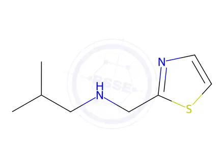 Chemical structure of 2-Methyl-N-(1,3-thiazol-2-ylmethyl)propan-1-amine dihydrochloride