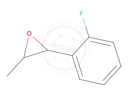 Chemical structure of Oxirane, 2-(2-fluorophenyl)-3-methyl-(9CI)