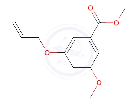 Chemical structure of Methyl 3-(allyloxy)-5-methoxybenzoate
