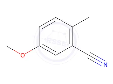 Chemical structure of 5-Methoxy-2-methylbenzonitrile