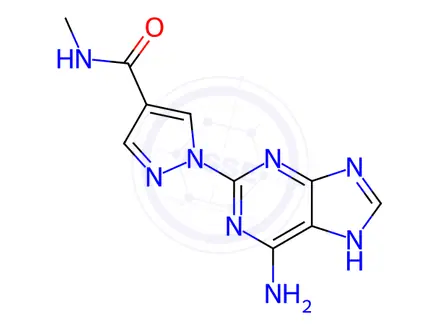 Chemical structure of Regadenoson Impurity C