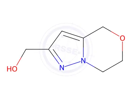 Chemical structure of (6,7-Dihydro-4H-pyrazolo[5,1-c][1,4]oxazin-2-yl)methanol
