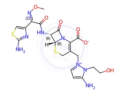 Chemical structure of Cefoselis