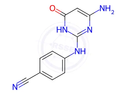 Chemical structure of Etravirine Impurity 28