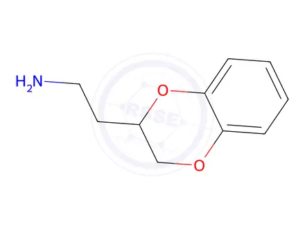 Chemical structure of 2-(2,3-Dihydro-1,4-benzodioxin-2-yl)ethan-1-amine