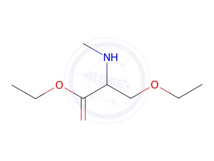 Chemical structure of Ethyl O-ethyl-N-methylserinate