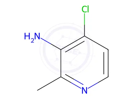 Chemical structure of 4-Chloro-2-methylpyridin-3-amine
