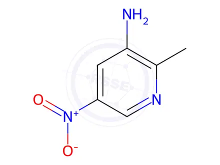 Chemical structure of 2-Methyl-5-Nitropyridin-3-Amine