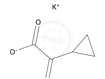 Chemical structure of Potassium 2-cyclopropyl-2-oxoacetate