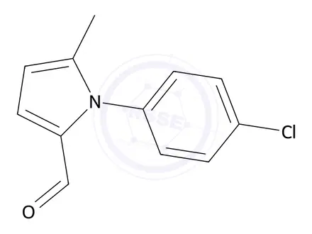 Chemical structure of 1-(4-Chlorophenyl)-5-methyl-1h-pyrrole-2-carbaldehyde