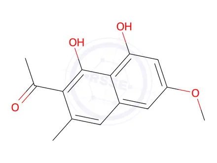 Chemical structure of Torachrysone
